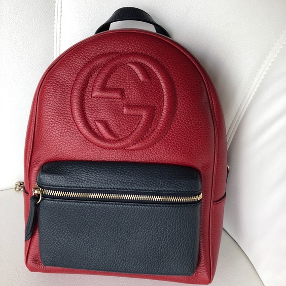 gucci backpack chain straps